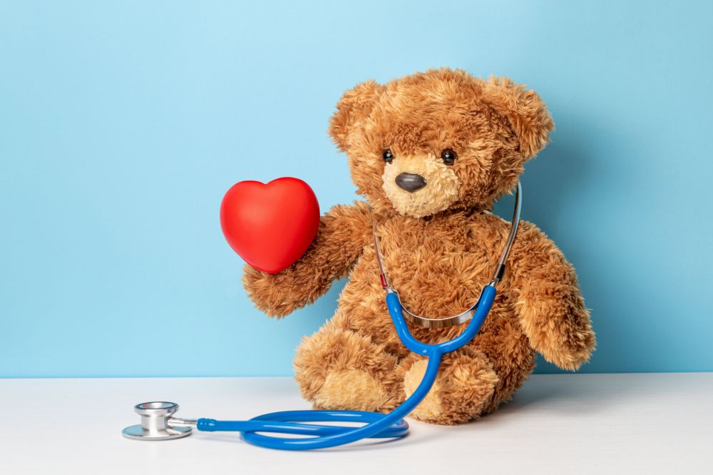 teddy with stethoscope